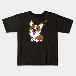 Cute Corgi Kids T-Shirt